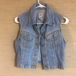 GAP jean vest